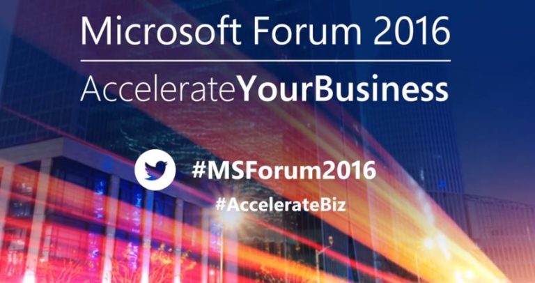 Microsoft Forum 2016, il 19 aprile si parla di Business Acceleration e Digital Transformation