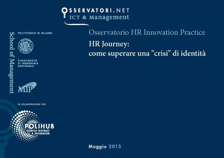 Al via la nuova edizione dell'Osservatorio "HR Innovation Practice" del Politecnico di Milano