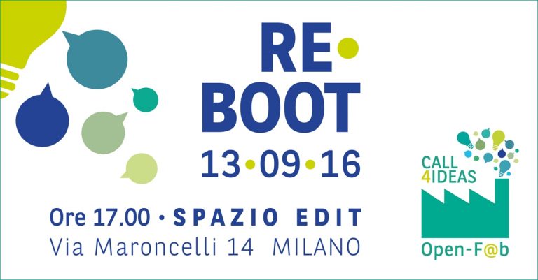 Customer experience nelle assicurazioni, un Workshop il 13 settembre nell'ambito di Open-F@b Call4Ideas2016