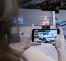 La nuova Jeep Compass non c'è ma si vede. Grazie alla realtà aumentata