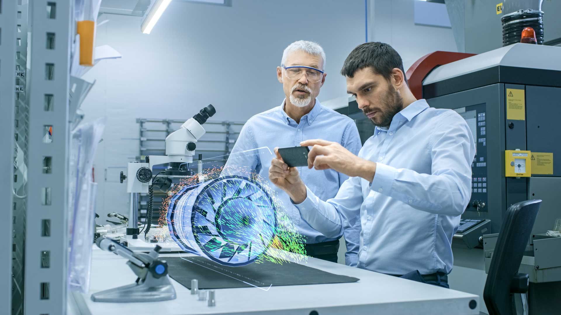 Realtà virtuale e aumentata concept